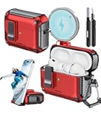 Amazon.com: JOREMX for AirPods Pro 3 Case (2025) with Phone Stand